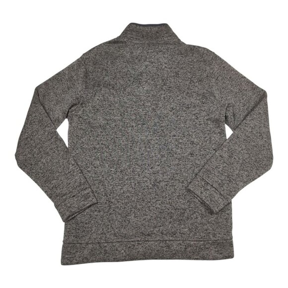 Eddie Bauer Radiator Fleece Snap Mock Pullover Sweater Mens Medium - Picture 2 of 6